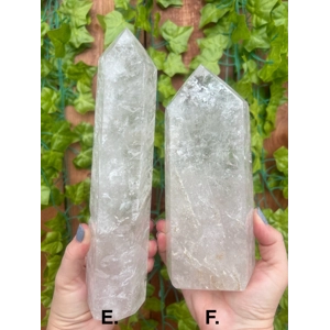 Large Polished Clear Quartz Crystal Tower - Choose Your Piece!