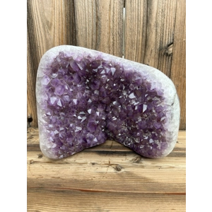 24.1 Lb. Huge Amethyst Quartz Crystal Cluster. Huge Polished Amethyst Geode Home Decor. You get this