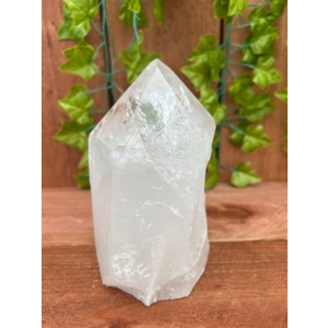 4.33 lb. Large Clear Quartz Crystal Point. You get this piece!