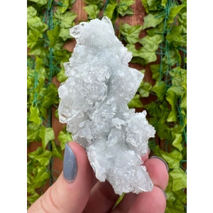 3.48 oz. AA Grade Apophyllite Crystal Cluster Stalactite from Jalgaon India. You get this piece! ZA1