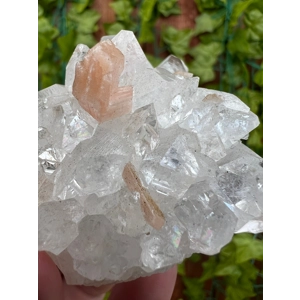 4.19 oz. AA Grade Apophyllite Crystal Cluster Stalactite from Jalgaon India. You get this piece! ZA2