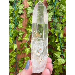 5.07 oz. Colombian Quartz Crystal Point. You Get This Piece! C19