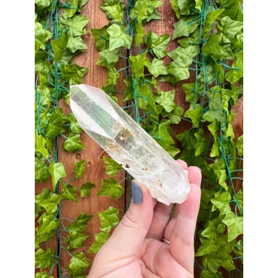 5.07 oz. Colombian Quartz Crystal Point. You Get This Piece! C19