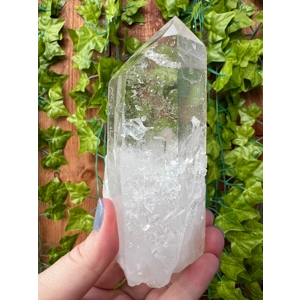 14.47 oz. Arkansas Quartz Crystal Points Cluster. Natural Water Clear Quartz Point from Arkansas USA