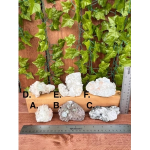 Unique Apophyllite Crystal Clusters from India (P) - Choose Your Piece!