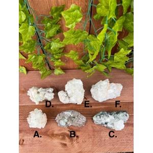 Unique Apophyllite Crystal Clusters from India (P) - Choose Your Piece!