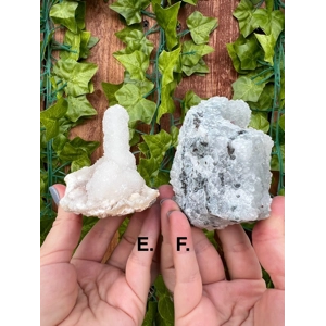 Quartz Crystal Stalactite Clusters from India - Choose Your Piece!