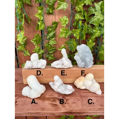 Quartz Crystal Stalactite Clusters from India - Choose Your Piece!