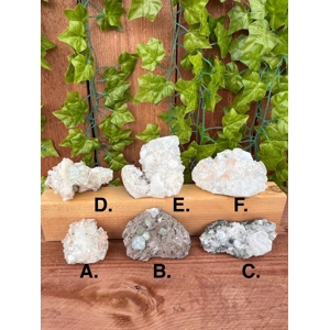 Unique Apophyllite Crystal Clusters from India (P) - Choose Your Piece!