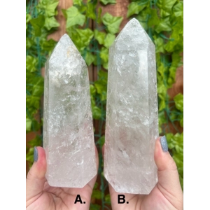 Large Polished Clear Quartz Crystal Tower - Choose Your Piece!