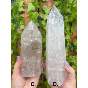 Large Polished Clear Quartz Crystal Tower - Choose Your Piece!