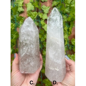 Large Polished Clear Quartz Crystal Tower - Choose Your Piece!