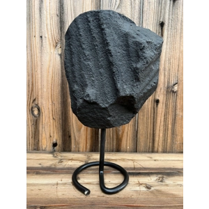 21.2 Lb. Huge Amethyst Quartz Crystal Cluster on Metal Stand. Huge Polished Amethyst Geode Home Deco