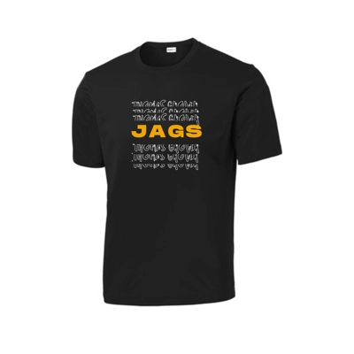 Black Jags Performance Tee