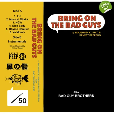 BRING ON THE BAD GUYS Cassette Album