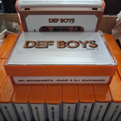 Roughneck Jihad & DJ Awkward - DEF BOYS cassette tape