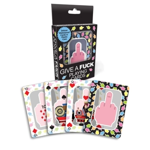 FU Finger, Waterproof Playing Cards