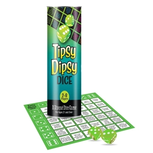 Tipsy Dipsy Dice Game, Adult Party/Drinking Game