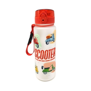 600ml Shatterproof Pop Top Water Bottle - Scooter