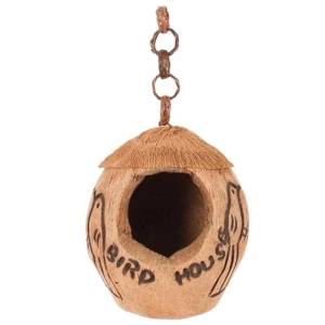 Coco Bird House Feeder
