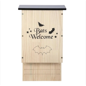 Wooden Bat House