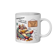 Fun Sarcastic Zodiac, Birth Star Sign, Taurus the Bull , Ceramic Coffee, Tea Mug 11oz