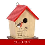 Garden Robin Bamboo Bird House