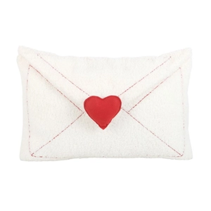 Love Letter Boucle Valentine's Day Cushion