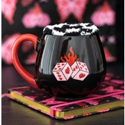 Black Dice Mug and Socks Set