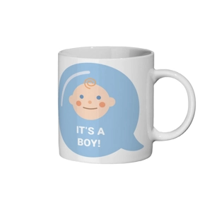 Its A Boy Ceramic 11oz Mug