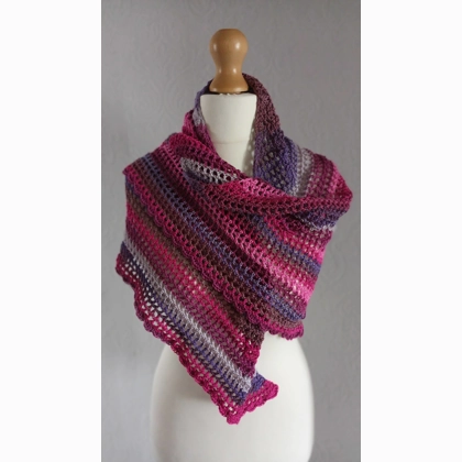 Handmade Crochet Shawl