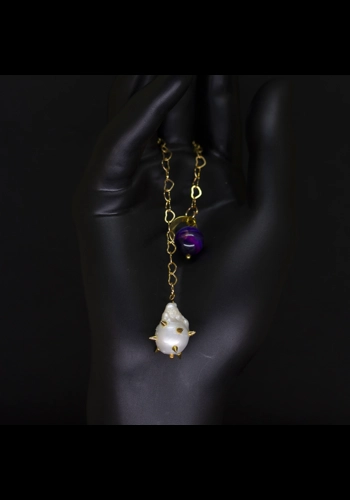 Amethyst Dagger Pendulum