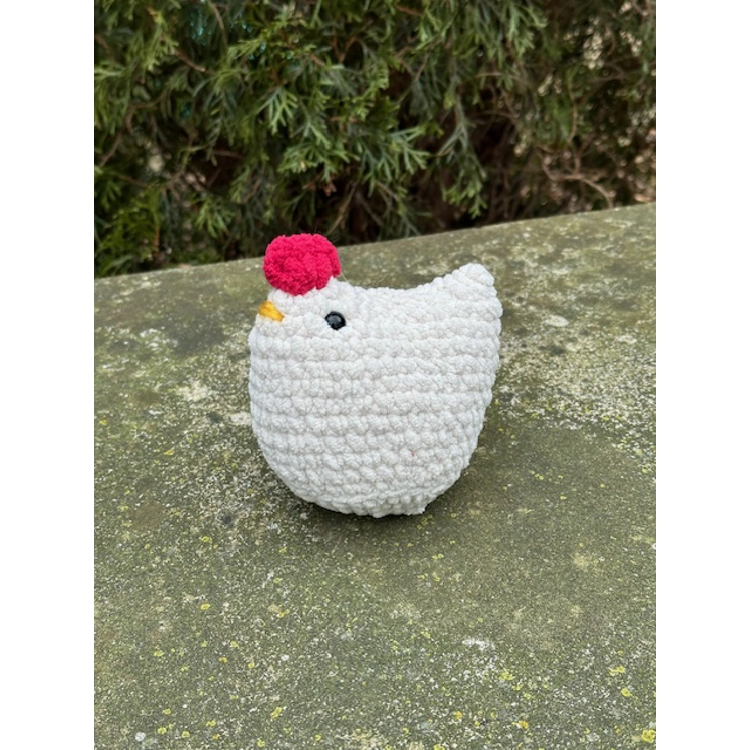 Crochet Chicken White