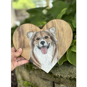 Wooden Heart Plaqu..
