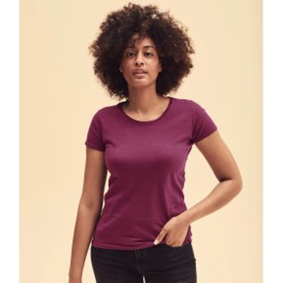 Fruit of the Loom Ladies Fit T-Shirt + 2 logos Fruit of the Loom Ladies Fit T-Shirt + 2 logos
