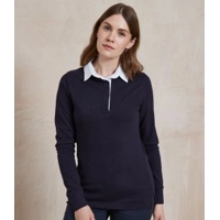 Front Row Ladies Classic Rugby Shirt + 2 logos