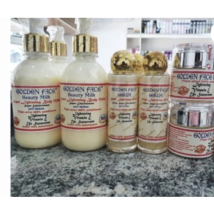 Golden Face Beauty Milk 6pcs Set