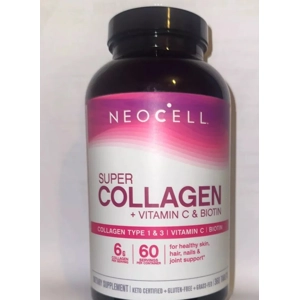 NeoCell Super Collagen + Vit C & Biotin - 360 Tablets for Skin,Hair,Nails,Joints