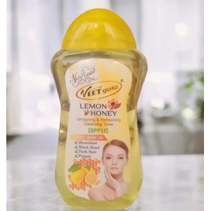 VEET GOLD LEMON & HONEY WHITENING CLEANSING TONER SPF15 (300ML)