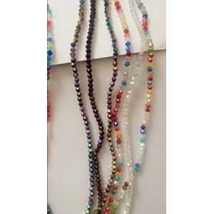 6x Colourful Elasticated African Waist Beads; Fashion Accessories from Nigeria