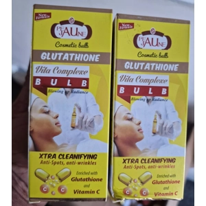 1X Peau Jaune Glutathione Ampoule Whitening Serum For Face..