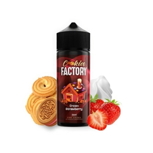 Cookies Factory Flavour Shot Cream Strawberry 120ml