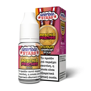 American Stars Peach's Peaches 10ml