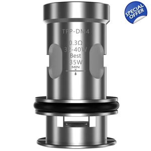 3 X VOOPOO TPP DM4 0.3OHM COIL