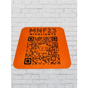 MNF QR Coaster