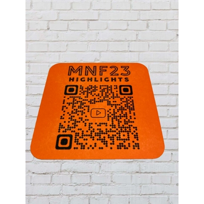 MNF QR Coaster