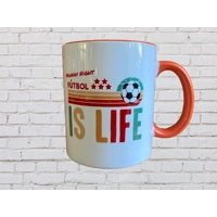 'MNFutbol Is Life' MUG & COASTER SET