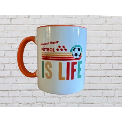 'MNFutbol Is Life' MUG & COASTER SET