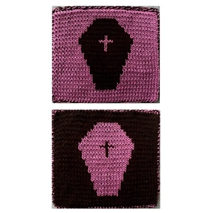 Double Knit Coffin Potholder