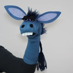 Deluxe Donkey Sock Puppet Kit